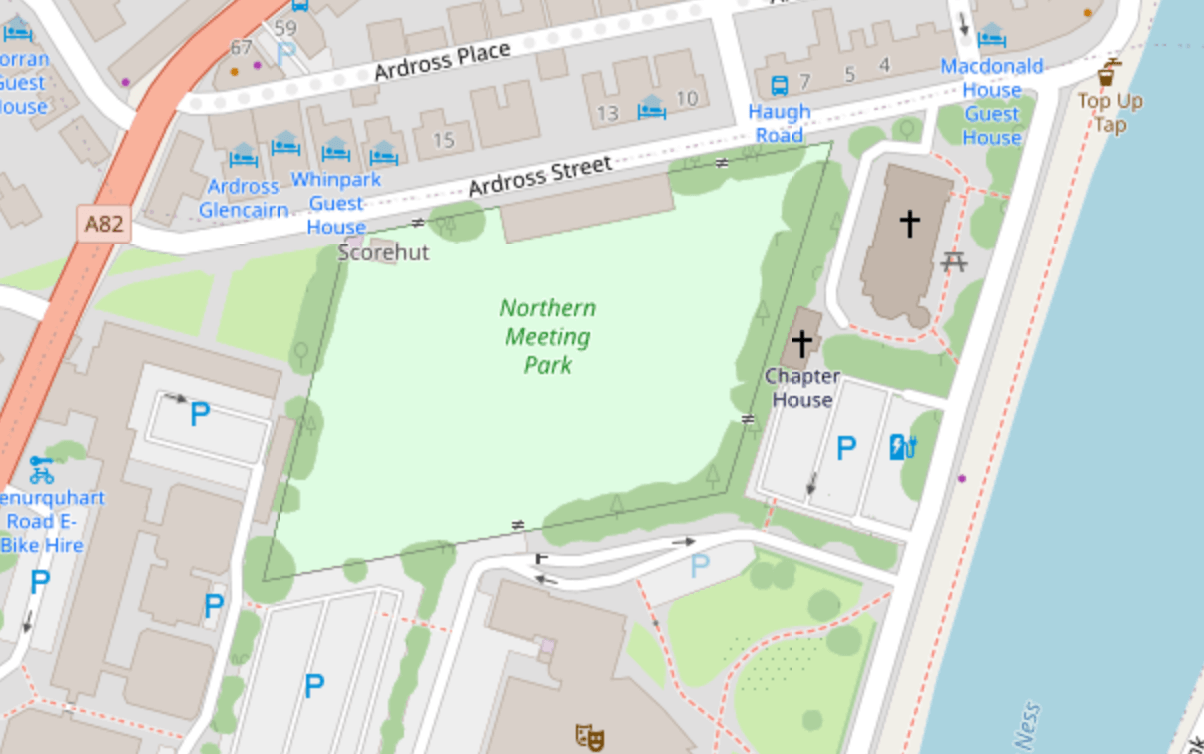 Inverness International Blues Festival Location-map-img